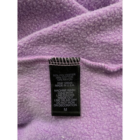 Aviator Nation 'Ninja' Purple Logo Pullover Hoodie Size M - Picture 5 of 5